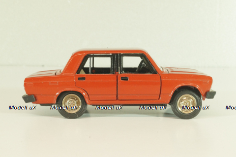 Ваз-2105 А39, красный, август 86г., Тантал/Радон 1:43