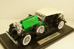 Duesenburg, black/green 1934, 18110bk, Signature Models 1:18