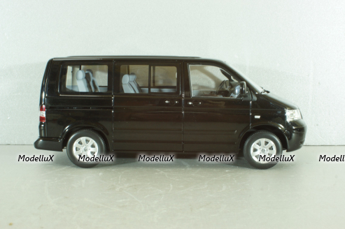 Volkswagen T5 Multivan 2003,black, 188600, Norev 1:18