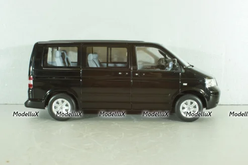 Volkswagen T5 Multivan 2003,black, 188600, Norev 1:18