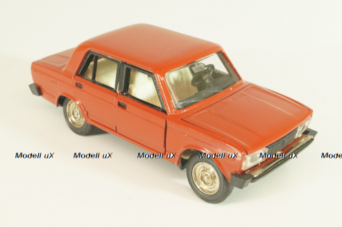 Ваз-2105 А39, красный, август 86г., Тантал/Радон 1:43
