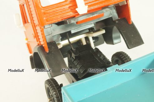 Камаз-5325, красный/синий, Арек  1:43