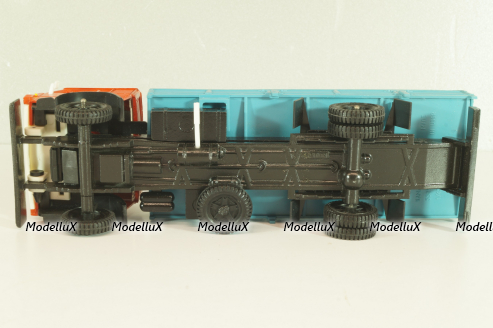 Камаз-5325, красный/синий, Арек  1:43