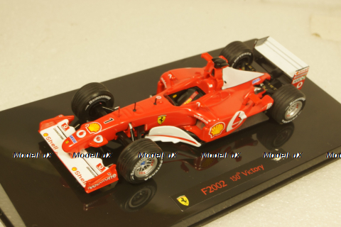 Ferrari F2002 М. Shumaher winner GP Canada  Formula1, Hot Wheels Elite 1:43