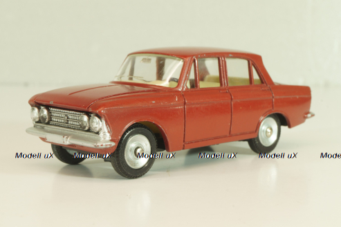 Москвич-408, красный, матовый, Dinky 1:43