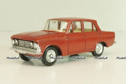 Москвич-408, красный, матовый, Dinky 1:43
