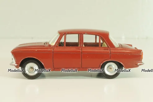 Москвич-408, красный, матовый, Dinky 1:43