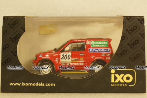 Mitsubishi Pajero  #200 Dakar 2002, RAM066, IXO 1:43