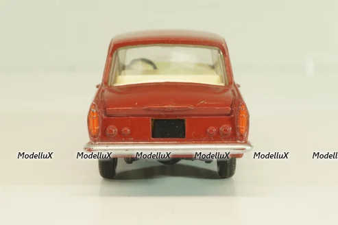 Москвич-408, красный, матовый, Dinky 1:43