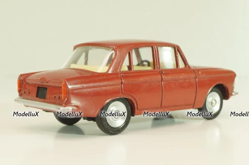 Москвич-408, красный, матовый, Dinky 1:43