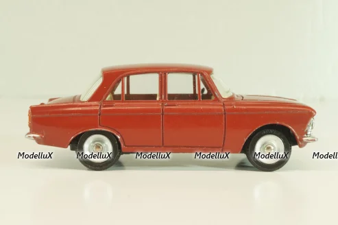 Москвич-408, красный, матовый, Dinky 1:43