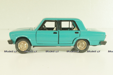 Ваз-2105,  Lada 1300, бирюзовый, сентябрь 86г., Тантал/Радон 1:43