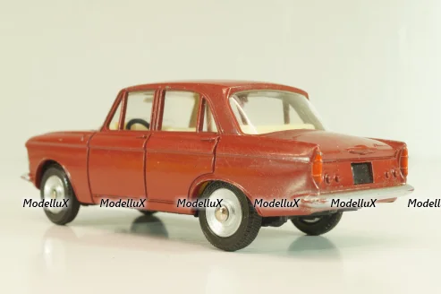 Москвич-408, красный, матовый, Dinky 1:43