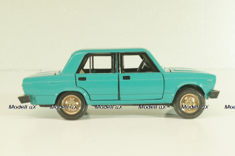 Ваз-2105,  Lada 1300, бирюзовый, сентябрь 86г., Тантал/Радон 1:43