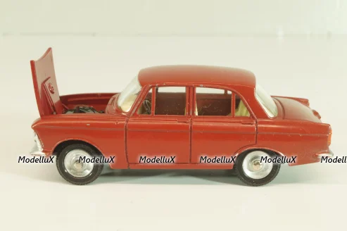 Москвич-408, красный, матовый, Dinky 1:43