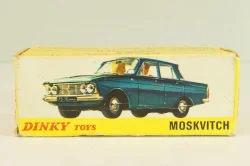 Москвич-408, красный, глянцевый в коробке, Dinky 1:43