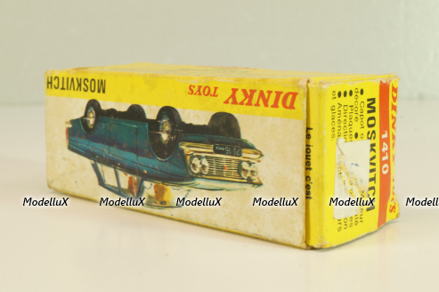 Москвич-408, красный, глянцевый в коробке, Dinky 1:43