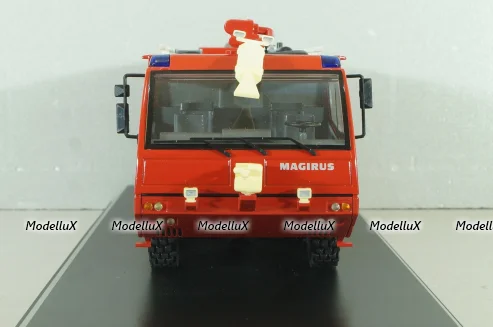 Iveco Super Dragon X8 Airport fire truck 2007, red, 07135, Schuco 1:43