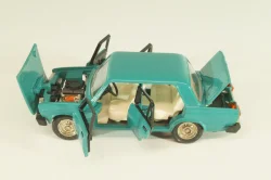 Ваз-2105,  Lada 1300, бирюзовый, сентябрь 86г., Тантал/Радон 1:43