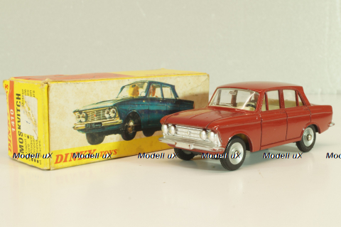 Москвич-408, красный, глянцевый в коробке, Dinky 1:43