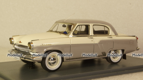 Газ-М21 Волга, 2-х цветная 1980г., NEO44290, NEO 1:43