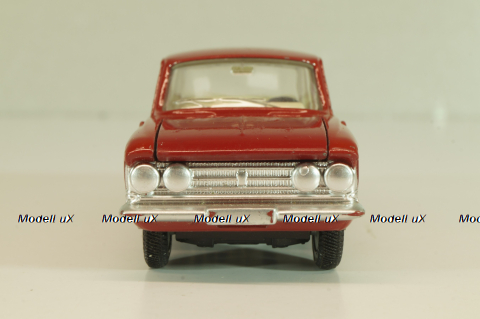 Москвич-408, красный, глянцевый в коробке, Dinky 1:43