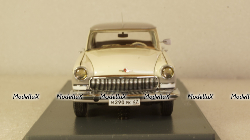 Газ-М21 Волга, 2-х цветная 1980г., NEO44290, NEO 1:43