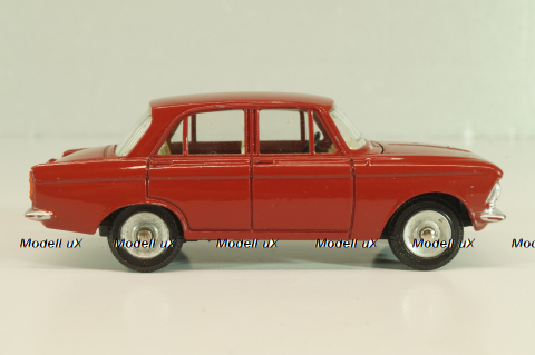 Москвич-408, красный, глянцевый в коробке, Dinky 1:43