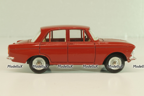 Москвич-408, красный, глянцевый в коробке, Dinky 1:43