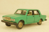 Ваз-2107, А40, зеленый №2, Тантал/Радон 1:43