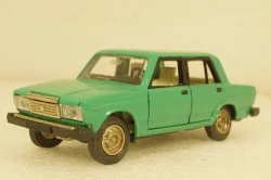 Ваз-2107, А40, зеленый №2, Тантал/Радон 1:43