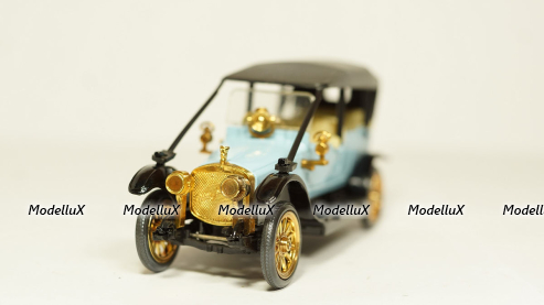 Ваз-2107, А40, зеленый №2, Тантал/Радон 1:43