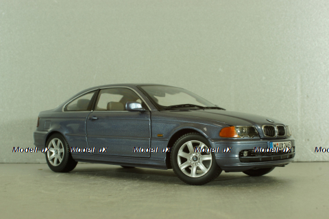 BMW 318 CI (E46) coupe 1997, grey, 80439411583, Kyosho 1:18