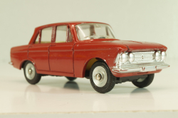 Москвич-408, красный, глянцевый в коробке, Dinky 1:43