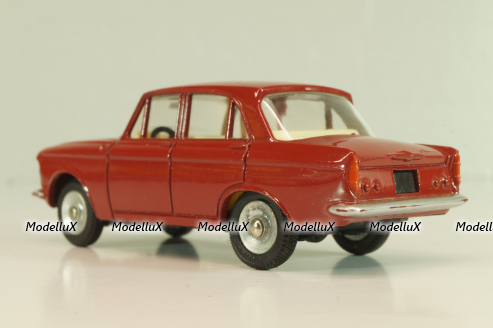 Москвич-408, красный, глянцевый в коробке, Dinky 1:43