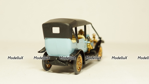 Ваз-2107, А40, зеленый №2, Тантал/Радон 1:43