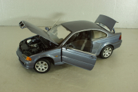 BMW 318 CI (E46) coupe 1997, grey, 80439411583, Kyosho 1:18