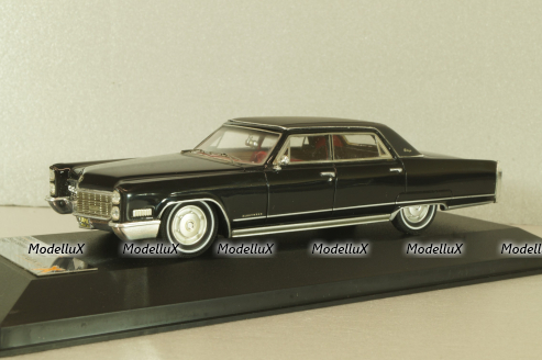 Cadillac Fleetwood Sixty Special Brougham 1967, black, PRD0012, PremiumX 1:43