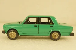 Ваз-2107, А40, зеленый №2, Тантал/Радон 1:43