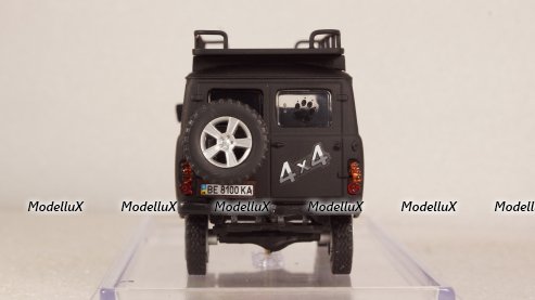 Уаз 453 offroad черный, Doc & Hummer Studio 1:43