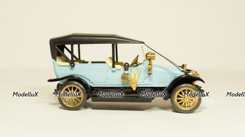 Ваз-2107, А40, зеленый №2, Тантал/Радон 1:43
