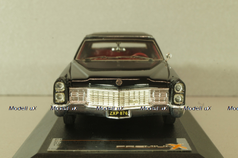 Cadillac Fleetwood Sixty Special Brougham 1967, black, PRD0012, PremiumX 1:43