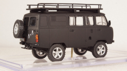 Уаз 453 offroad черный, Doc & Hummer Studio 1:43