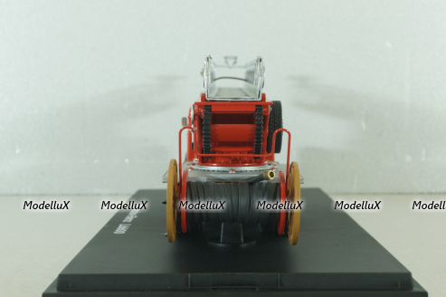 Mercedes L 6600  fire ladder 1951, red, 03091, Schuco 1:43
