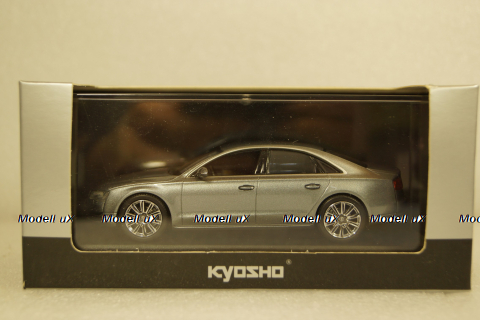 Audi A8 (D4) grey,  03811GR, Kyosho 1:43