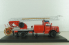 Mercedes L 6600  fire ladder 1951, red, 03091, Schuco 1:43