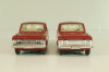 Москвич-408, красный, матовый, Dinky 1:43