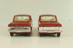 Москвич-408, красный, матовый, Dinky 1:43