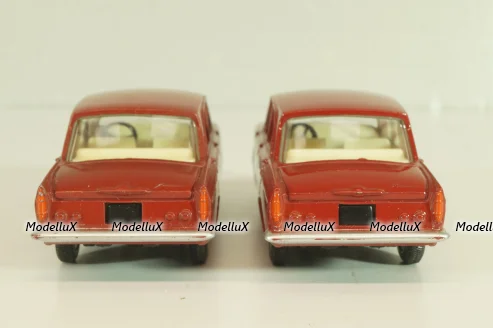 Москвич-408, красный, матовый, Dinky 1:43