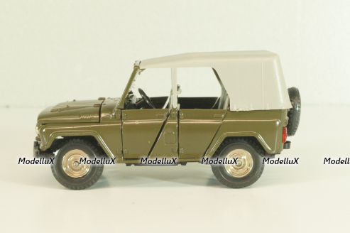 Уаз-469 4х4, А34, хаки, Тантал/Радон 1:43